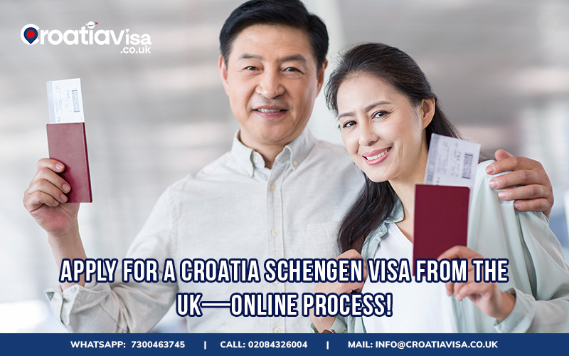 Apply for Croatia Schengen visa from UK — online process!  